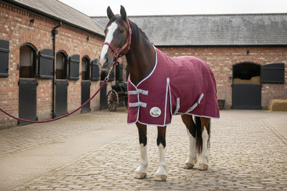Heavy Horse Triple Layer Wicking Rug With Tail Flap