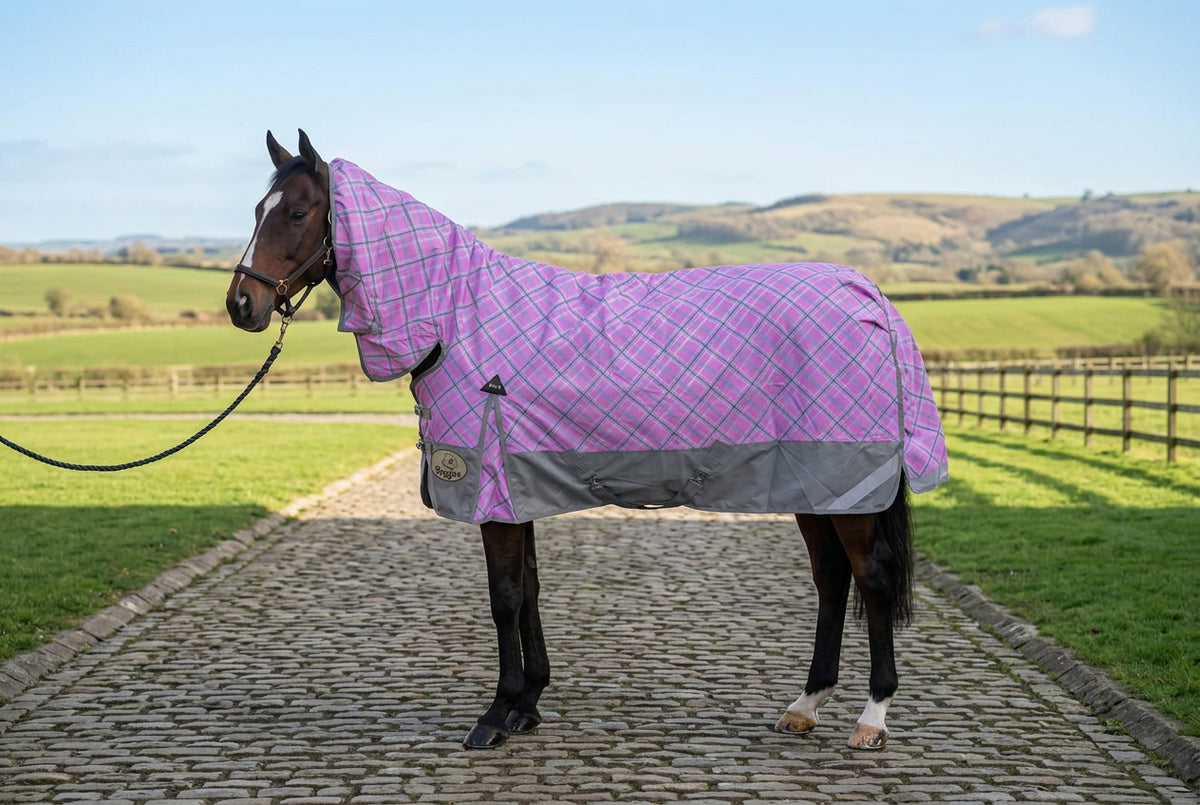 Middleweight 300g 1200D Combo Turnout Rug