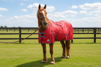 Heavy Horse 50g Stable Rug With Fleece Collar