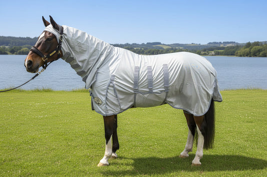 Lightweight Combo Fly Rug With Belly Band And Ear Holes (160g Mesh)