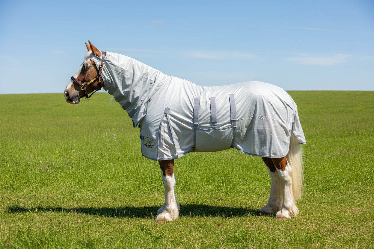 Heavy Horse Lightweight Fly Combo With Ear Holes (160g Mesh)