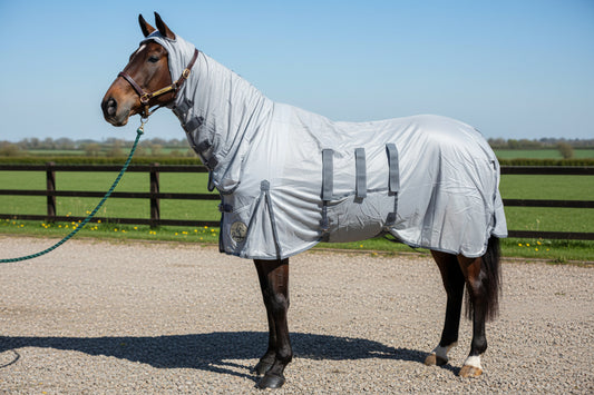 Combo Fly Rug With Belly Band And Ear Holes