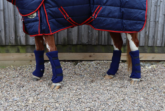 Horse/Pony Fleece Leg Wraps - Set of 4