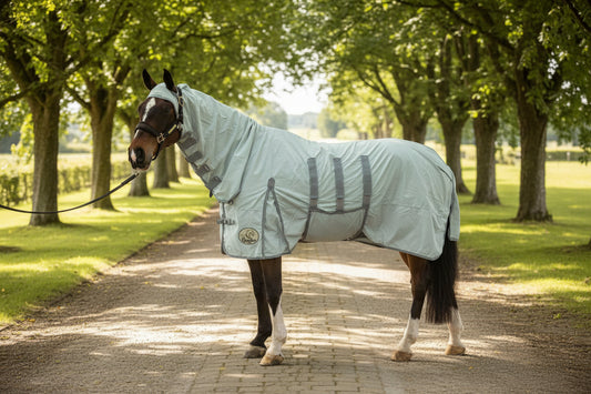 UV Combo Fly Rug With Tail Flap - Water Repellent Version