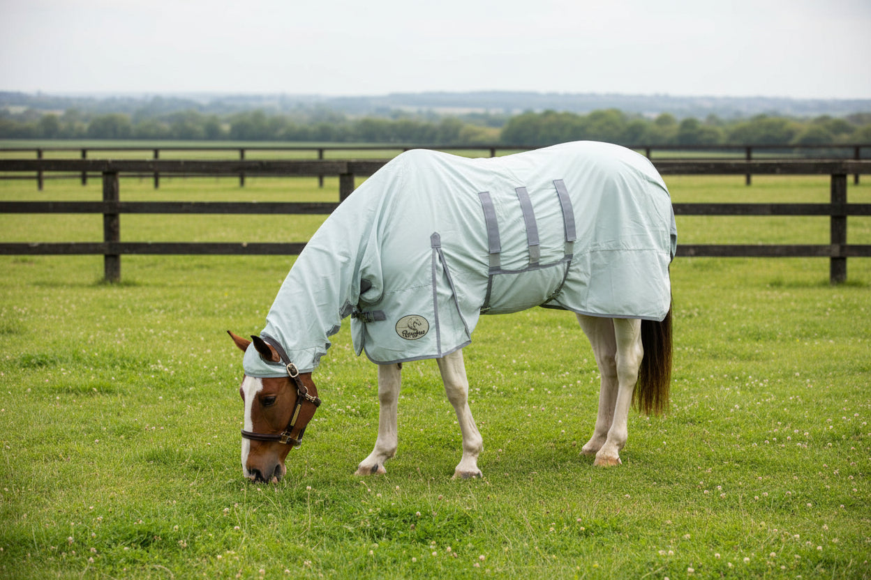 UV Combo Fly Rug With Tail Flap - Water Repellent Version