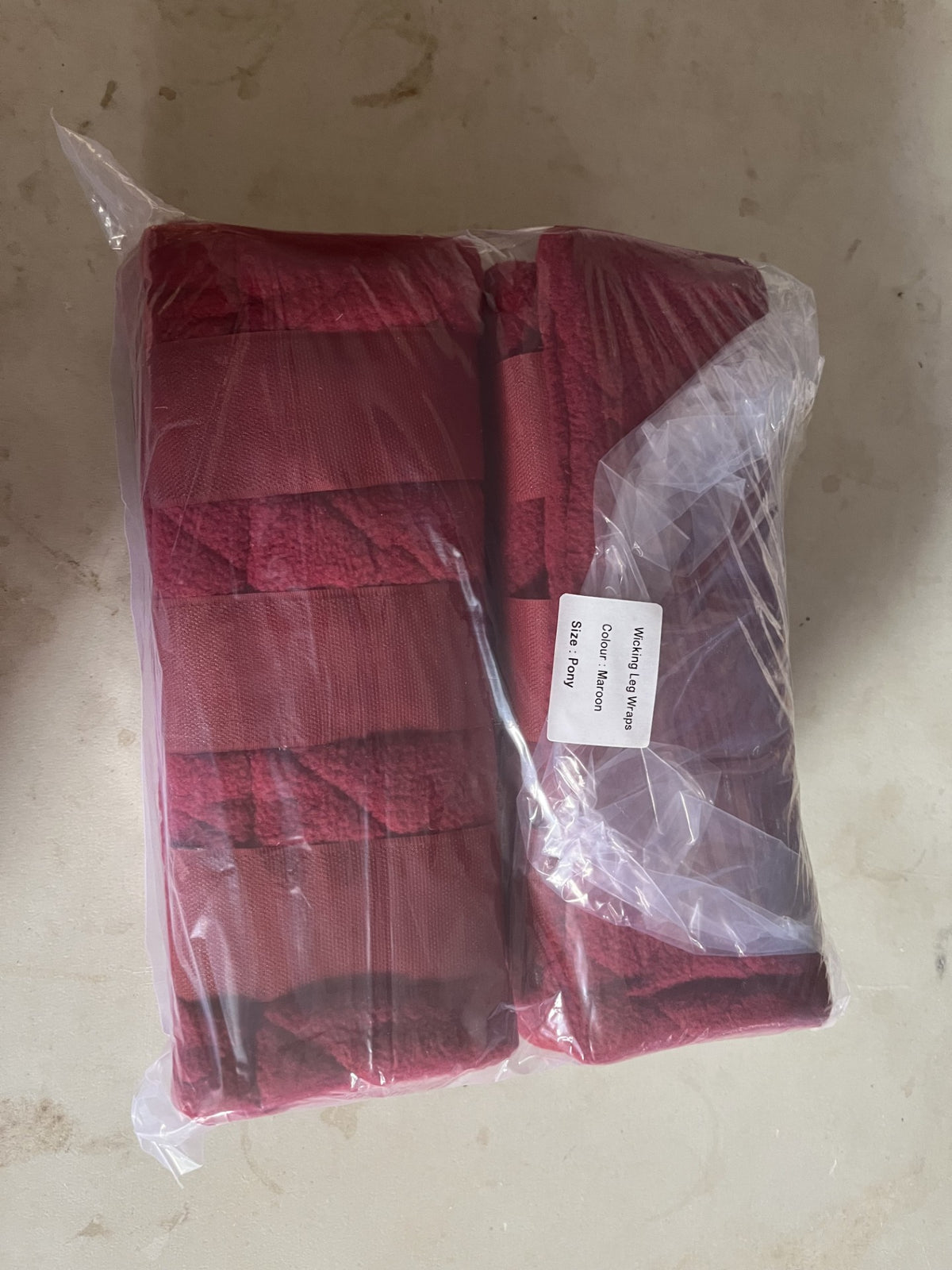 Triple Layer Wicking Leg Wrap Set - REDUCED - Please read description
