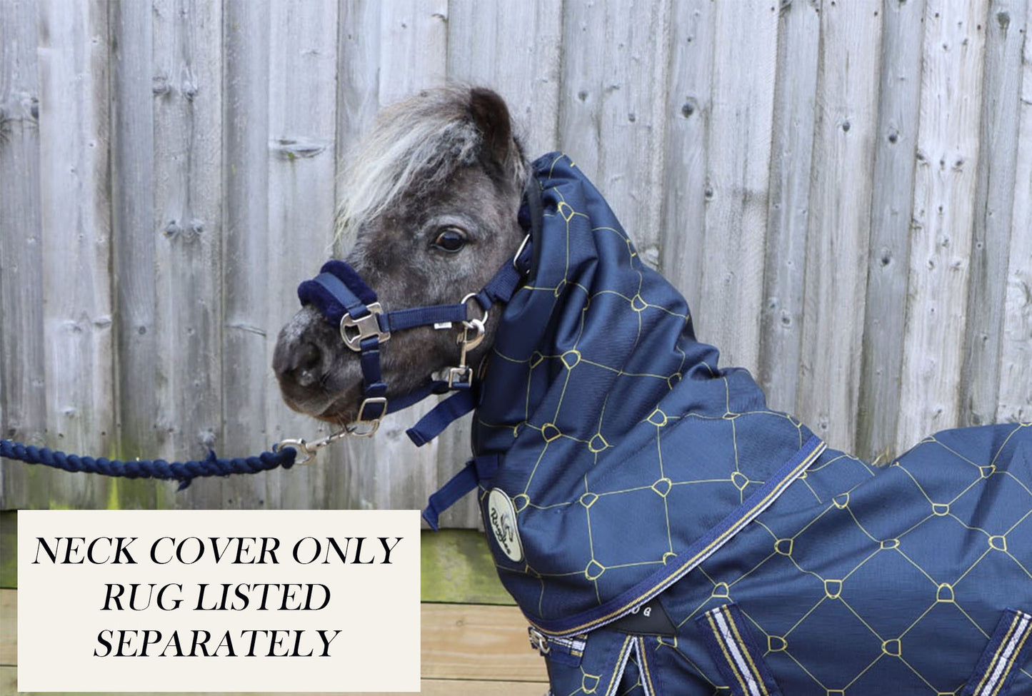 Shetland-Miniature-Donkey 70g V2 Neck Cover Only (Matching Rug Available Separately)
