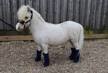 Shetland-Miniature-Donkey Fleece Leg Wraps - Set of 4