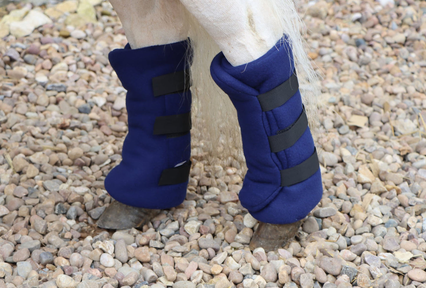 Shetland-Miniature-Donkey Fleece Leg Wraps - Set of 4