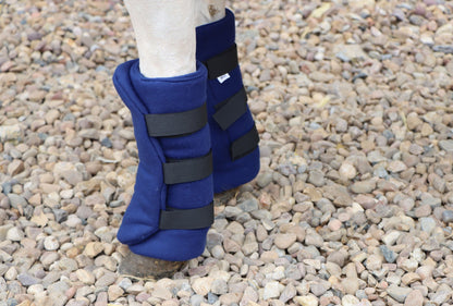 Shetland-Miniature-Donkey Fleece Leg Wraps - Set of 4