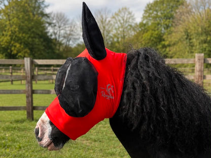 Shetland-Miniature-Section A Pull On Fly Mask With Ears