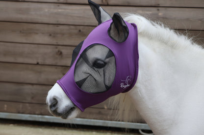 Shetland-Miniature-Section A Pull On Fly Mask With Ears