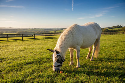 Shetland-Miniature-Section A Pull On Fly Mask With Ears