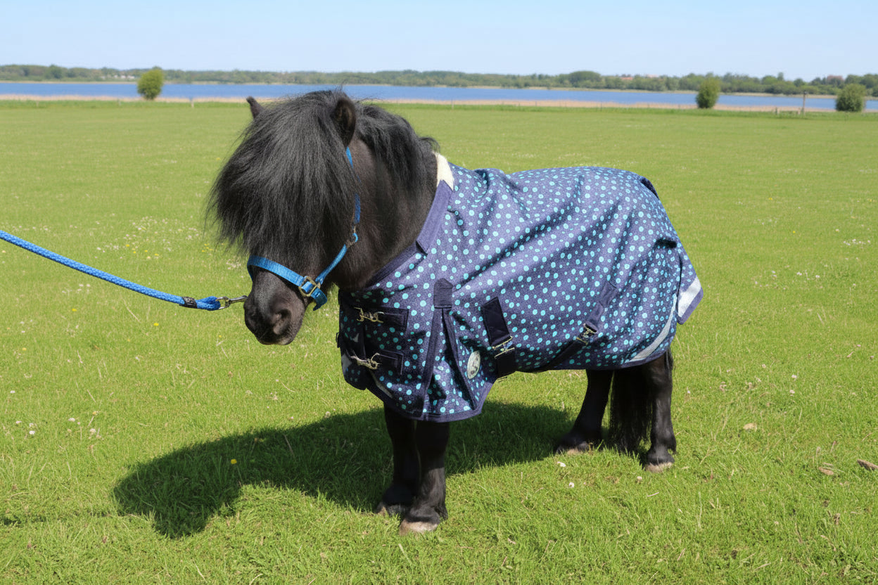 Shetland-Miniature-Donkey-Section A V2 Lightweight No Fill Turnout Rug