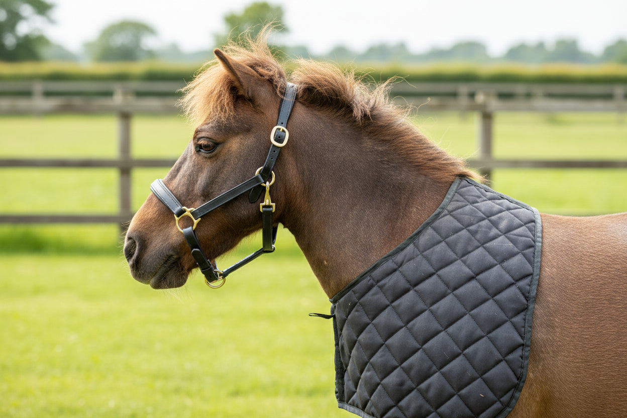 Shetland Quilted Anti Rub Bib - Shoulder Guard