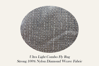 Ultra Light Combo Fly Rug With Ear Holes-V2
